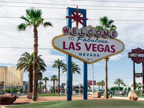 USA Wohnmobil Roadtrip Welcome to Las Vegas